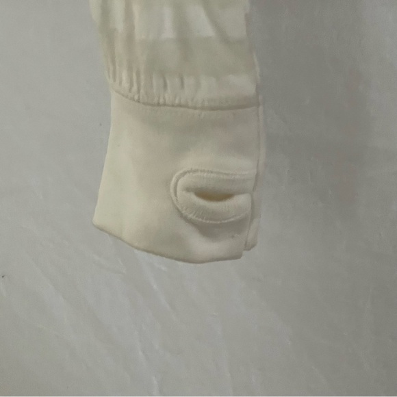 PressBox white Kansas Jayhawks long sleeve size large NEW WITH TAGS - Picture 4 of 8